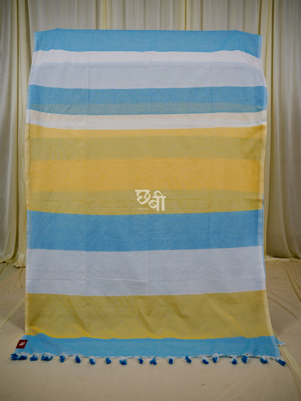 Multicolor Mul Cotton Saree