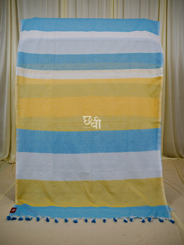 Multicolor Mul Cotton Saree
