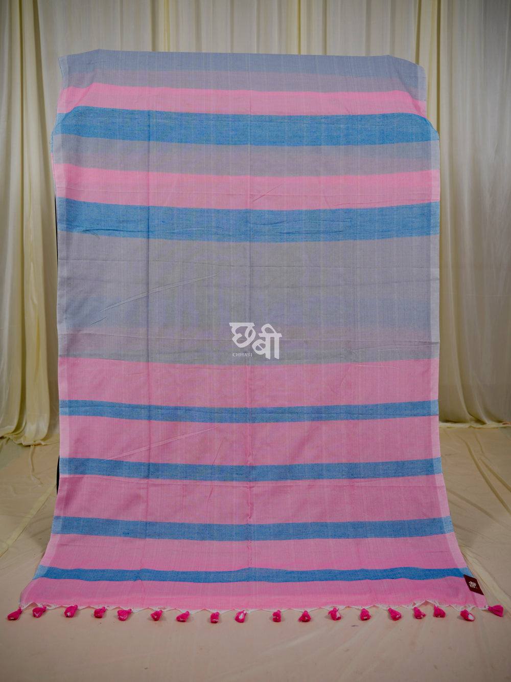 Multicolor Mul Cotton Saree
