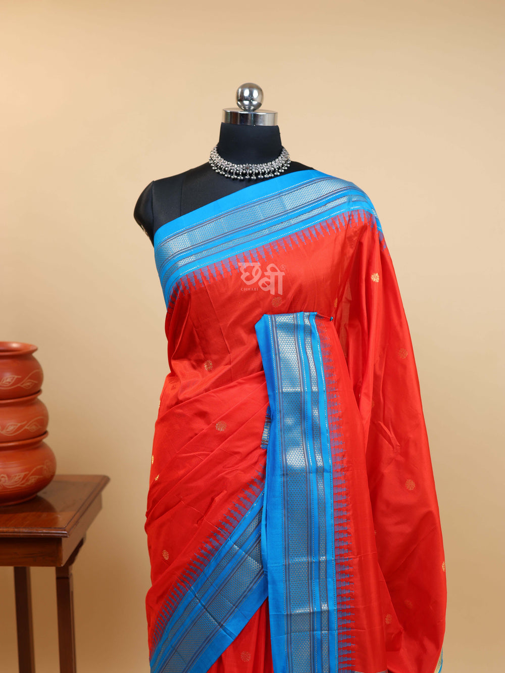 Korvai Butta Ilkal Saree