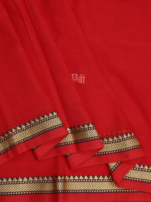 Necklace Border Cotton Saree