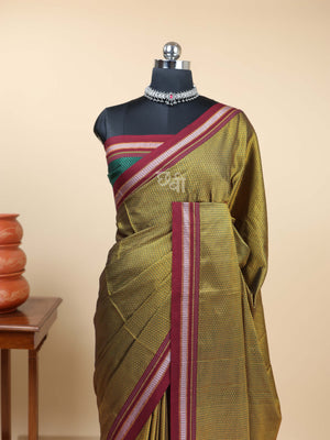 Running Pallu Khun Saree