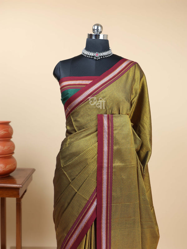 Running Pallu Khun Saree