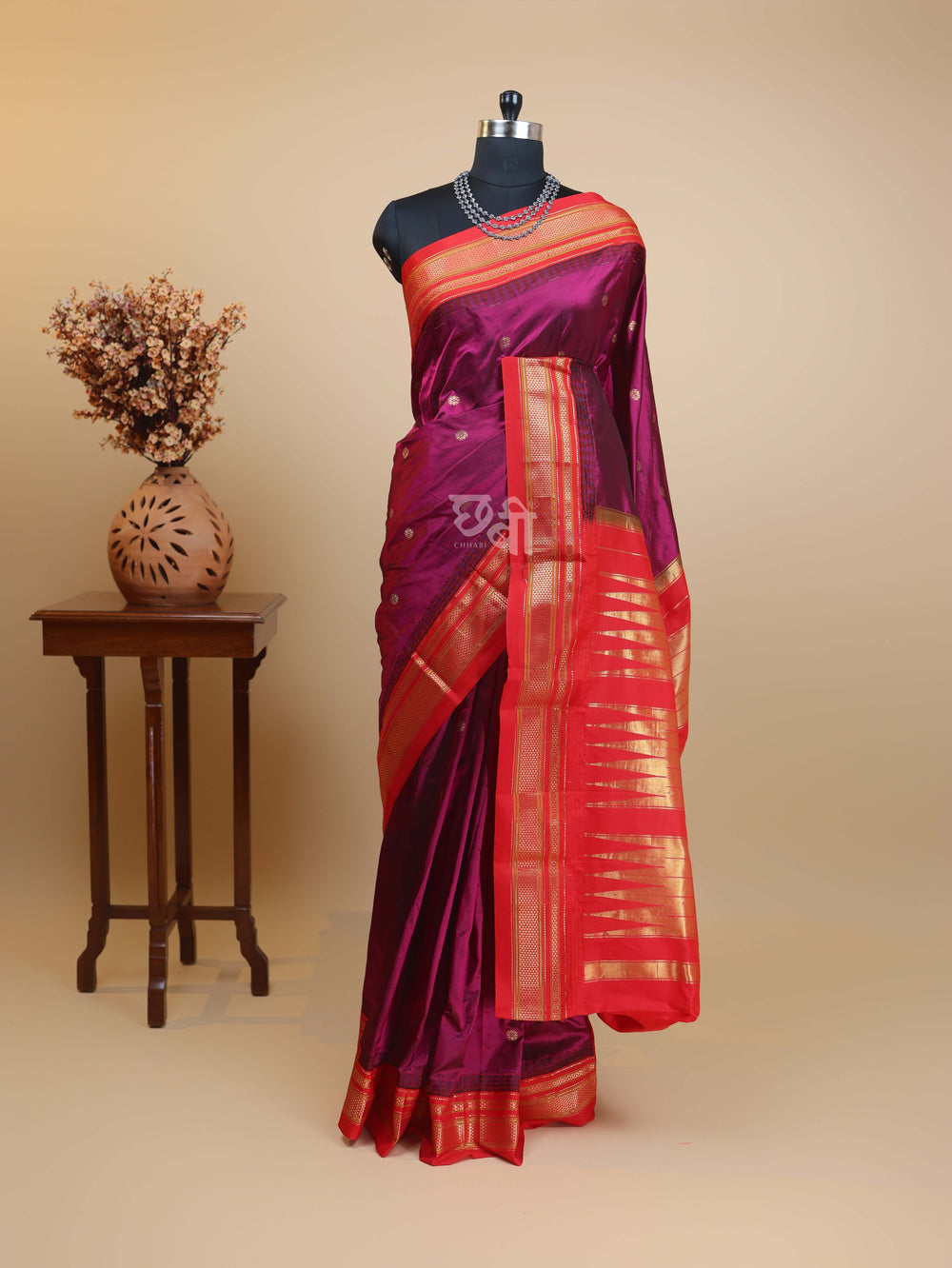 Korvai Butta Ilkal Saree