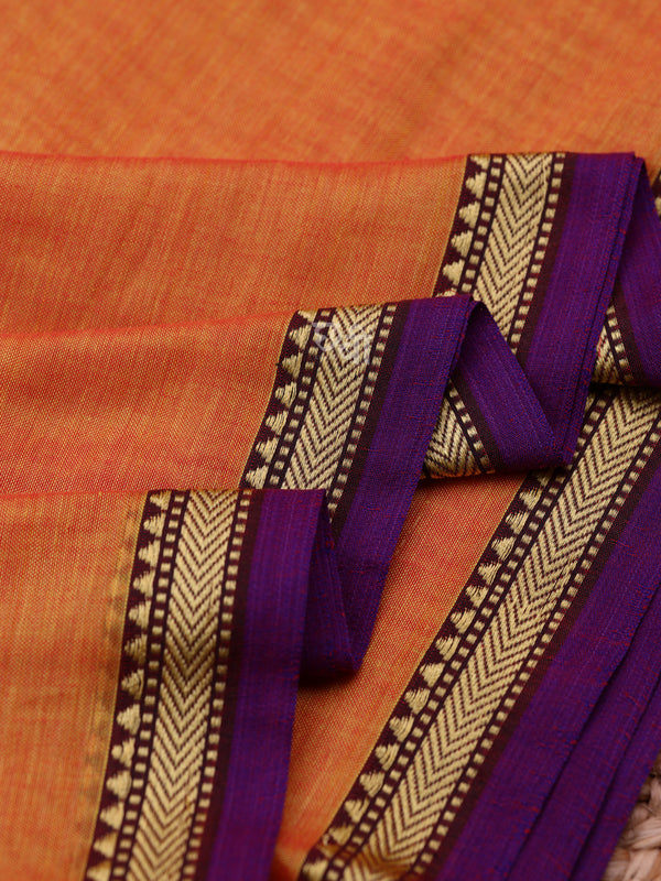 Necklace Border Cotton Saree