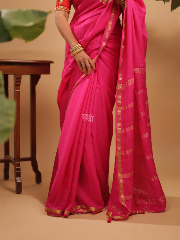 Mysore Silk Saree (Crepe Silk)