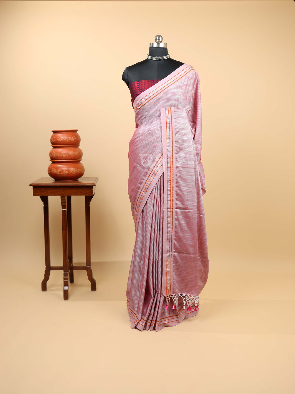 Running Pallu Khun Saree