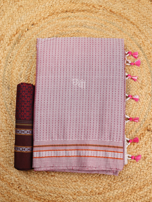 Running Pallu Khun Saree