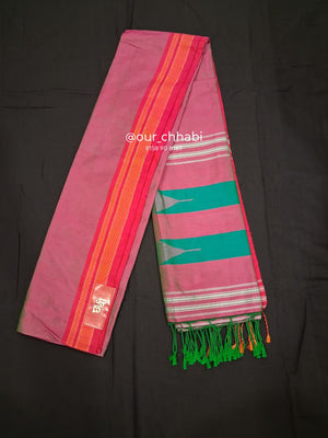 Pure Handloom Silk Ilkal Dupatta