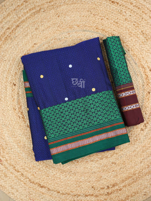Handpainted Khun Saree – Smita Tambe Collection