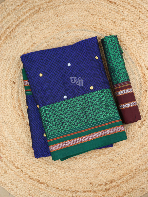Handpainted Khun Saree – Smita Tambe Collection