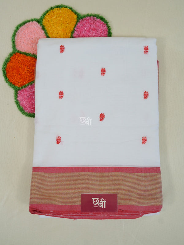 Pure Handloom Cotton Paithani Saree