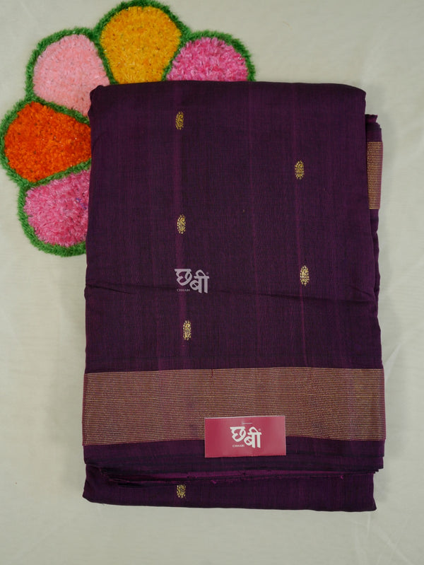 Pure Handloom Cotton Paithani Saree