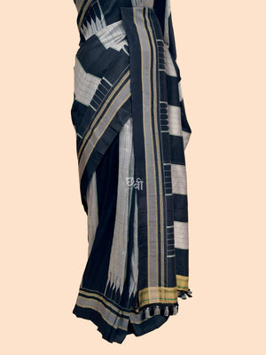Pure Silk Handloom Tope Design Ilkal Saree