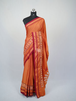 Warli Embroidery Khun Saree