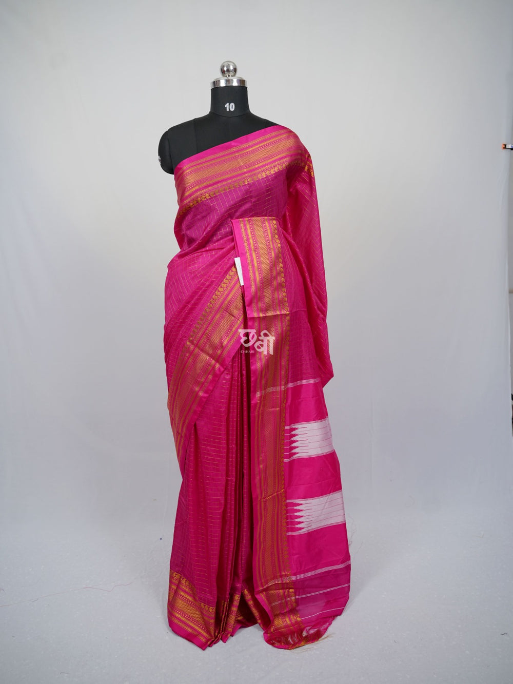 Koyari Border Checks Ilkal Saree
