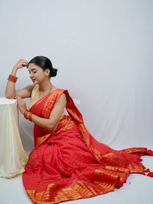 Festive Mul Cotton Saree