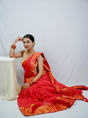 Festive Mul Cotton Saree