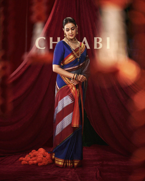 Genelia Collection – Chhabi's Original Parampara Ilkal Saree