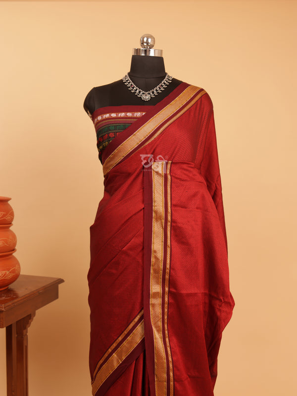 Running Pallu Khun Saree