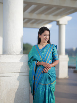 Mulberry Khun Handloom Silk Saree