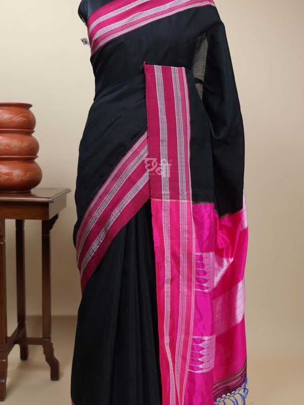 Handloom Gayatri Border Ilkal Saree