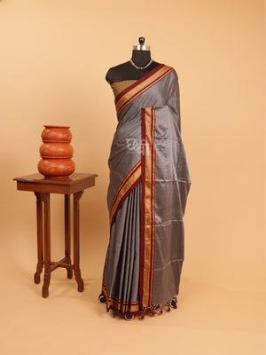 Running Pallu Khun Saree
