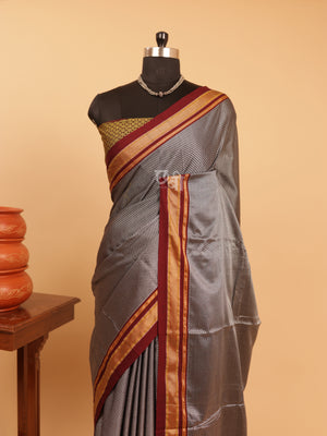 Running Pallu Khun Saree