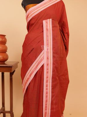 Pushpa Khun Running Pallu Saree