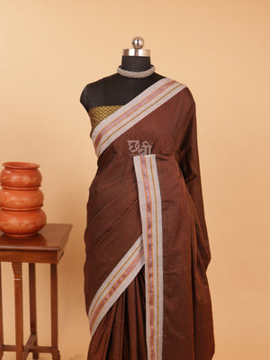 Pushpa Khun Running Pallu Saree