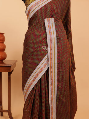 Pushpa Khun Running Pallu Saree