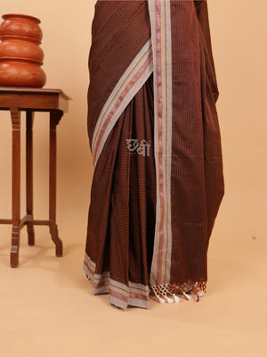Pushpa Khun Running Pallu Saree