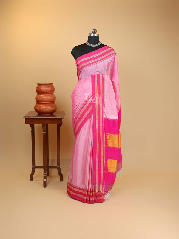 Handloom Gayatri Border Ilkal Saree