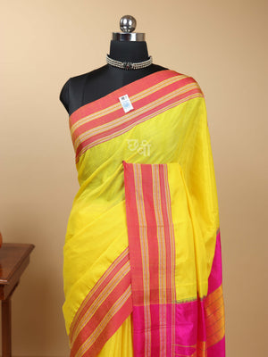 Handloom Gayatri Border Ilkal Saree